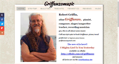 Desktop Screenshot of griffanzomusic.com