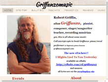 Tablet Screenshot of griffanzomusic.com